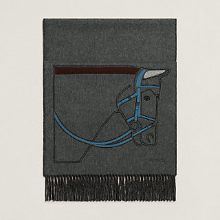 エルメス マフラー カシミヤ スカーフ 箱ショッパー付き 170✕40